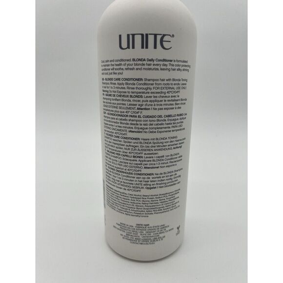 UNITE BLONDA Daily Conditioner 33.8 fl oz (1000 ml) NEW - Picture 4 of 6